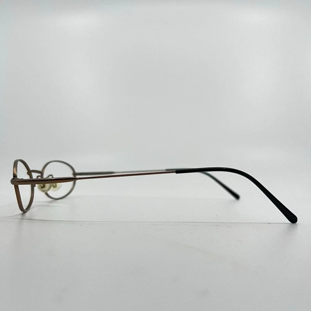 FENDI FENDISSIME‎ Rare Gold Metal glasses F123 COL 884 49/19-140 mm H7263